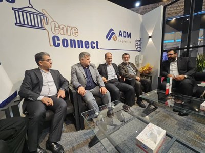 دیدار مدیران ارشد گروه ادمیرال و شرکت صنایع و معادن احیاء سپاهان در نمایشگاه بینالمللی حملونقل و لجستیک