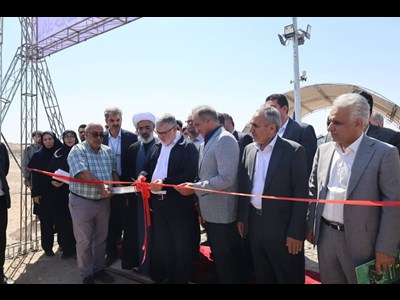 فاز نخست نیروگاه خورشیدی ۱۷ مگاواتی شرکت پولاد پویش در رباط‌کریم افتتاح شد