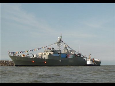 ناوشکن دماوند به‌زودی به ناوگان دریایی ارتش ملحق می‌شود