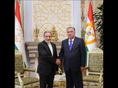 دیدار وزیر امور خارجه با رئیسجمهور تاجیکستان