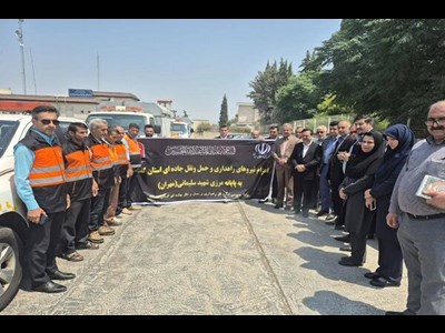 دومین گروه راهداری و حمل و نقل جاده ای گلستان به مرز مهران اعزام شد