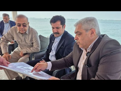 بازدید معاون توسعه روستایی رئیسجمهور از بندر شهید حقانی بندرعباس