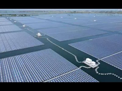 آغاز فصل تازه نیروگاه‌های خورشیدی شناور جهان