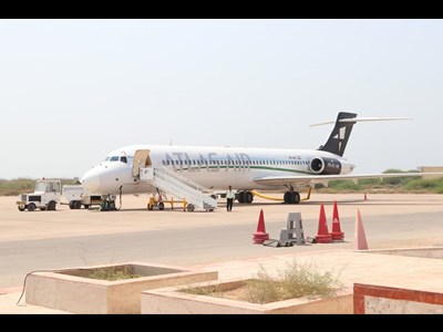 خط جدید پرواز به جزیره بوموسی راه اندازی شد