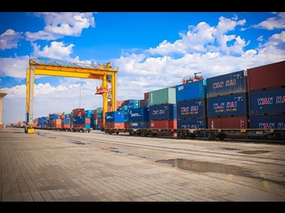 ایران دروازه طلایی عبور قطارهای چین به اروپا