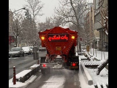 بهره‌گیری از ظرفیت کامل  عوامل و تجهیزات خدمات شهری در زمان بارش برف