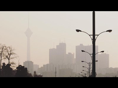 آلودگی شدید هوا در ۸ کلانشهر