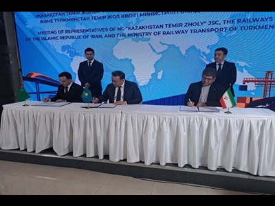 امضای شیوه نامه جدید نحوه سیر، ثبت و حسابرسی واگنهای ایرانی در قلمرو کشورهای ترکمنستان و ازبکستان