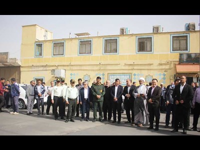 نامگذاری میدان راهآهن با رونمایی از لکوموتیو در راه آهن قم