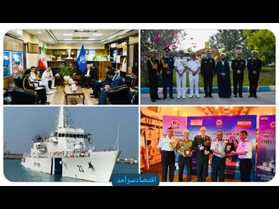 ناو سارتاک گارد ساحلی هند وارد بندر چابهار شد