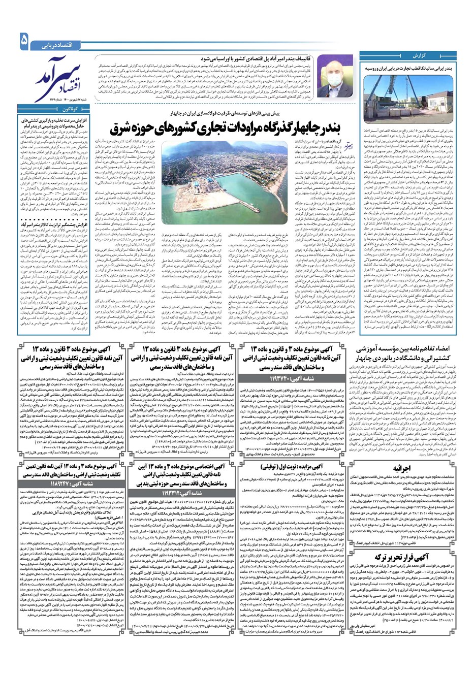 روزنامه تاریخ ۲۷ شهریور ۱۴۰۰