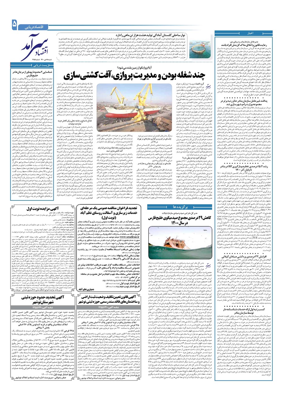 روزنامه تاریخ ۱۸ دی ۱۴۰۰