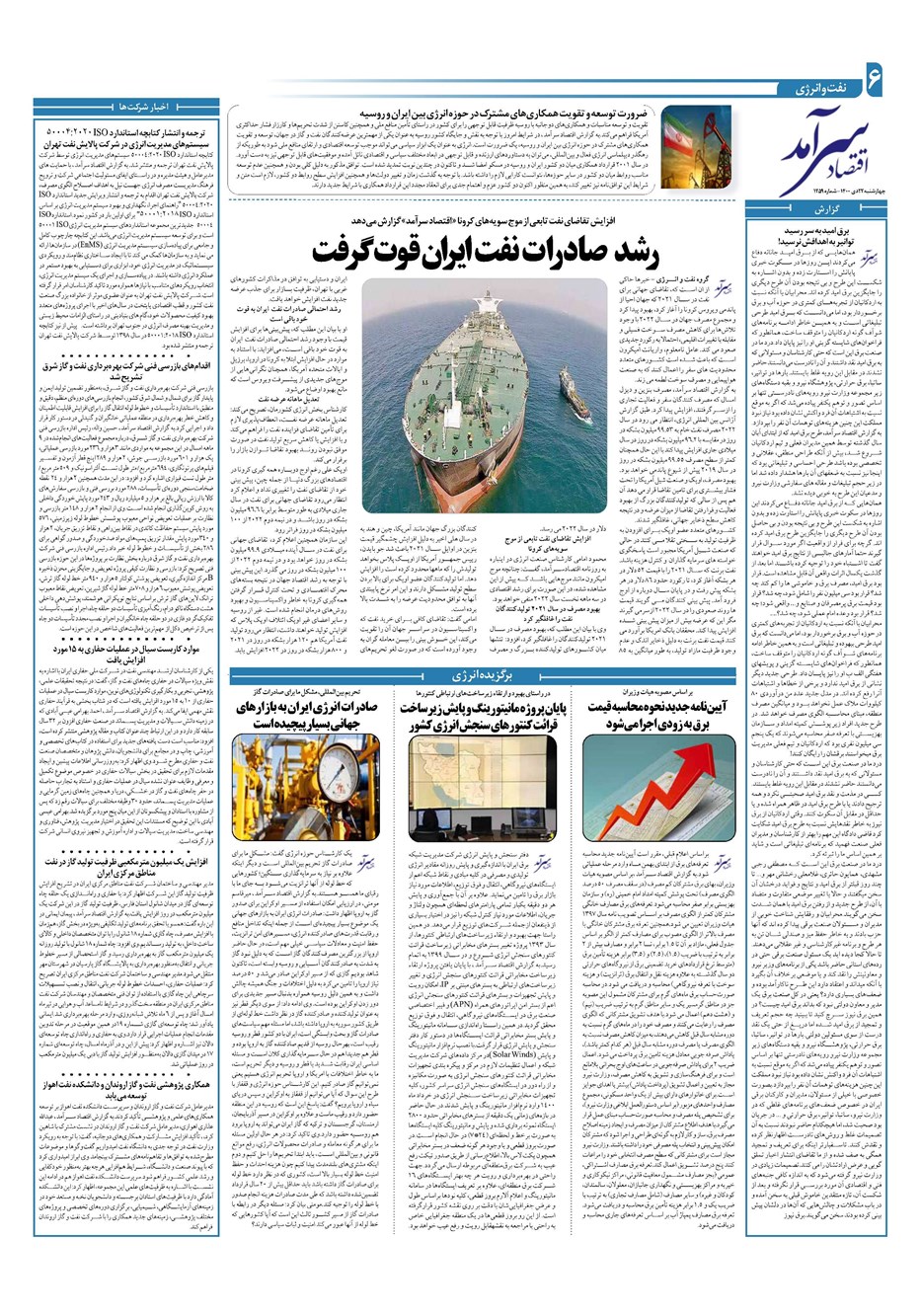روزنامه تاریخ ۲۲ دی ۱۴۰۰