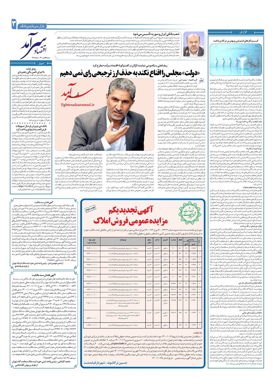 روزنامه تاریخ ۲۵ دی ۱۴۰۰