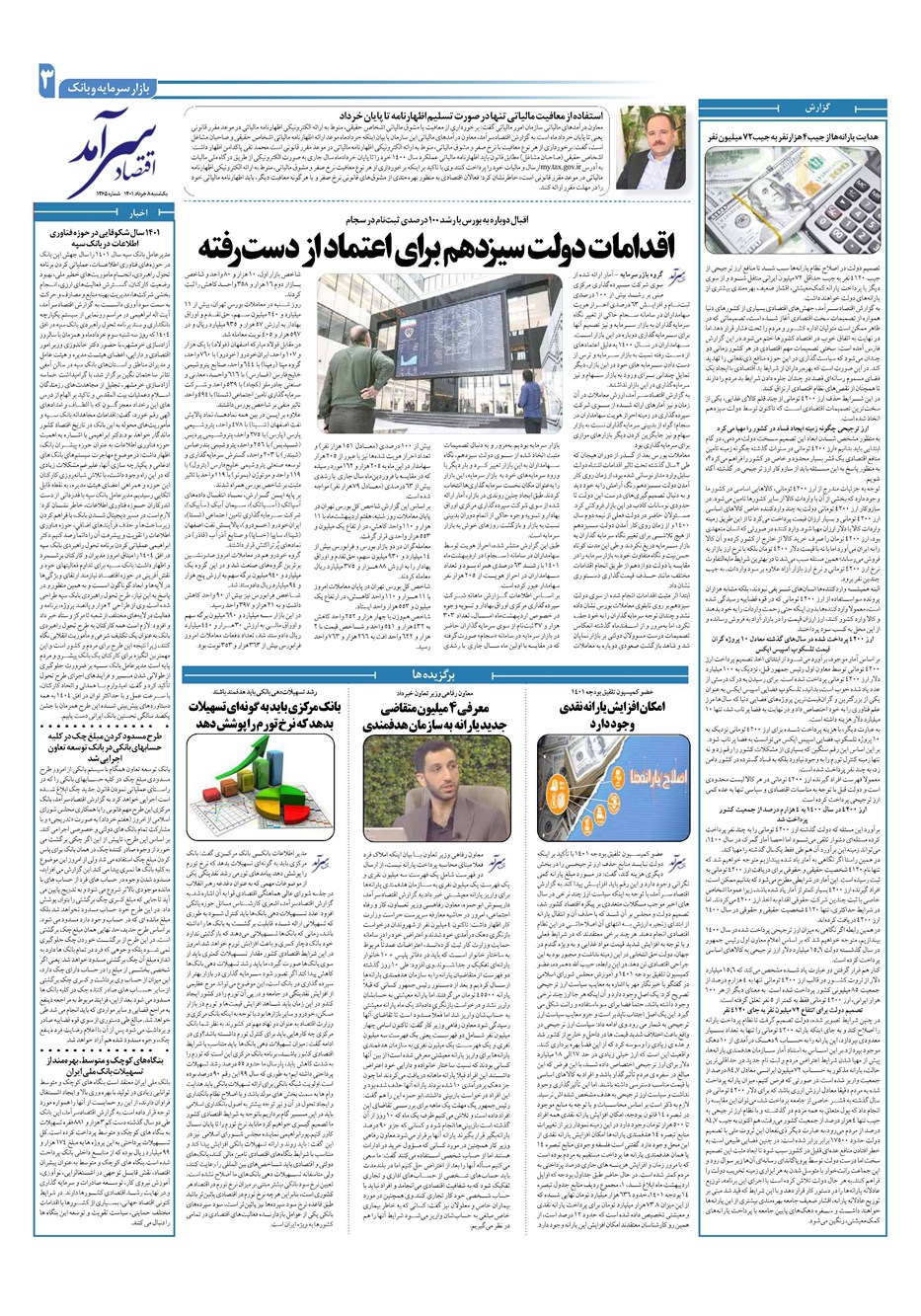 روزنامه تاریخ ۸ خرداد ۱۴۰۱