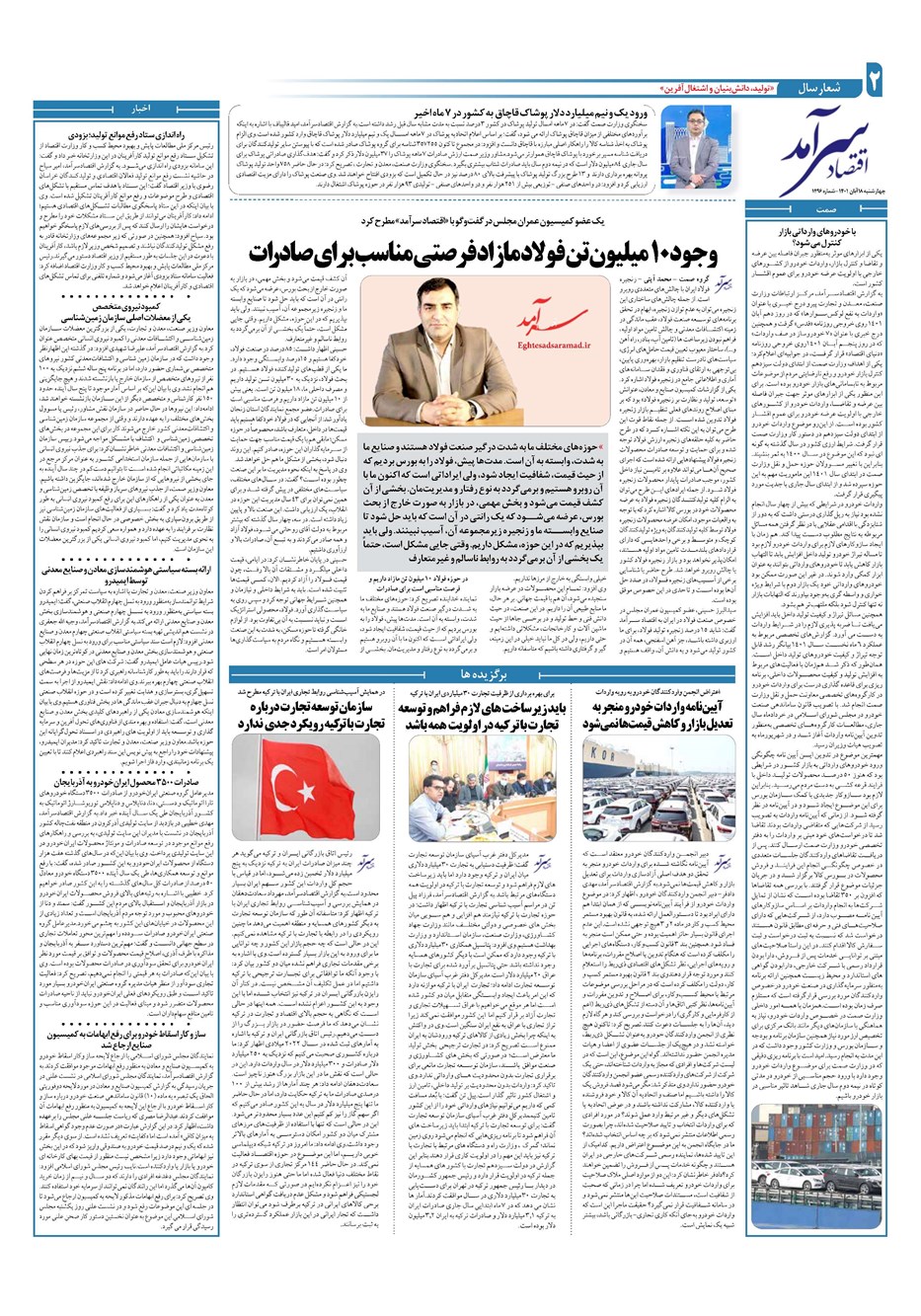 روزنامه تاریخ ۱۸ آبان ۱۴۰۱