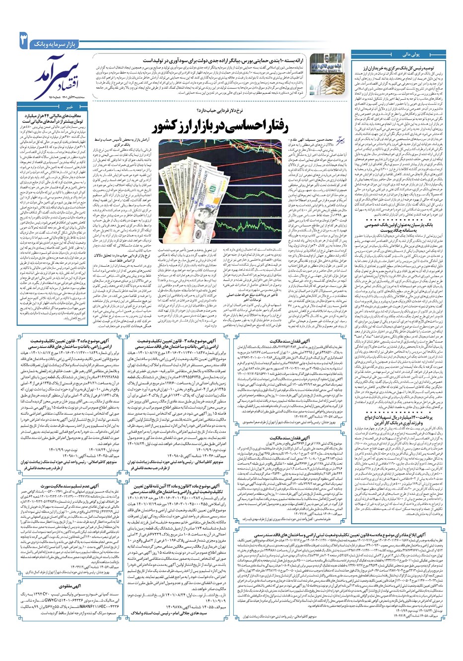 روزنامه تاریخ ۲۴ آبان ۱۴۰۱