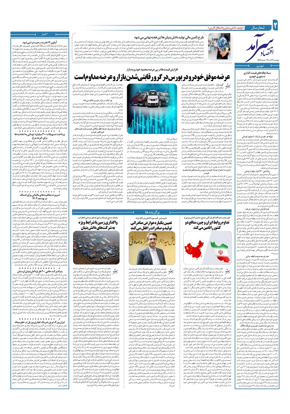 روزنامه تاریخ ۲۱ آذر ۱۴۰۱