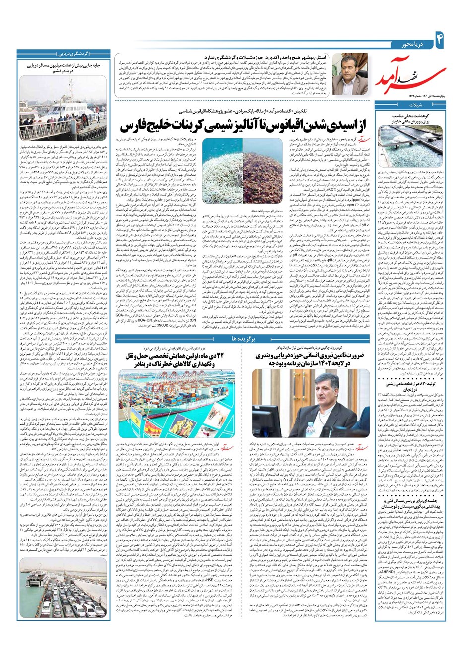 روزنامه تاریخ ۲۱ دی ۱۴۰۱