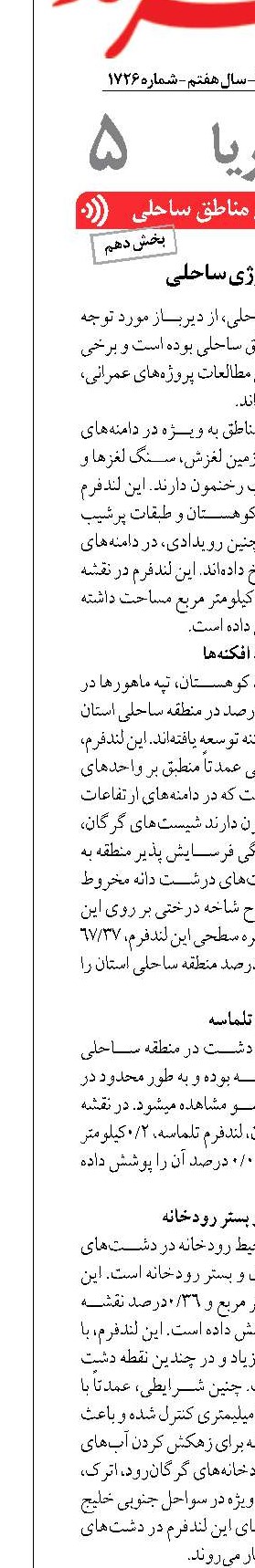 ژئومورفولوژی ساحلی 