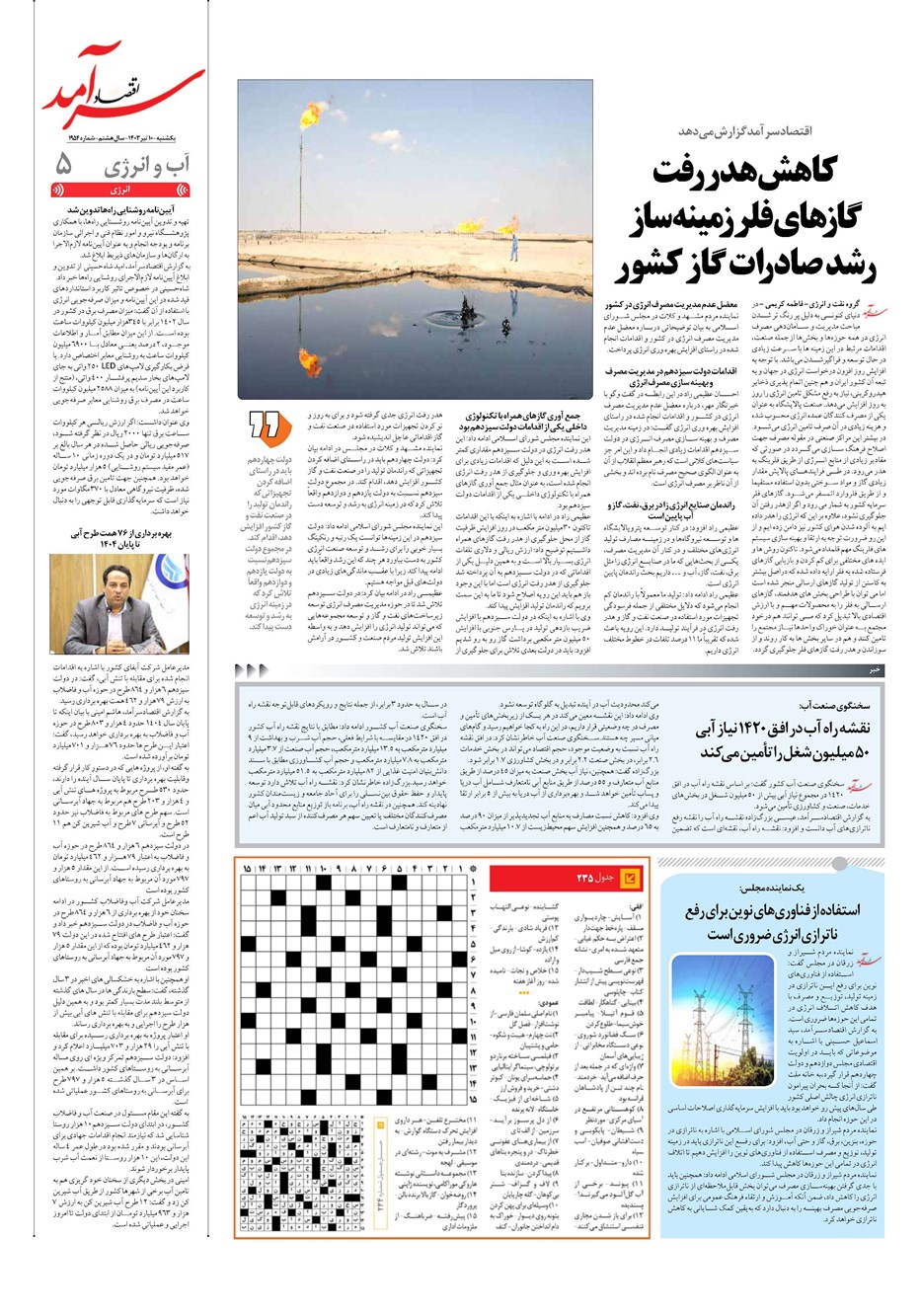 روزنامه تاریخ ۱۰ تیر ۱۴۰۳