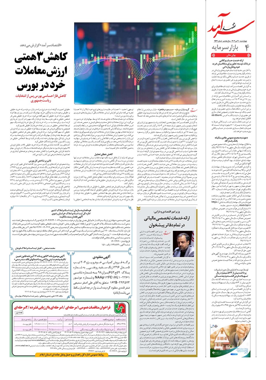 روزنامه تاریخ ۲۰ تیر ۱۴۰۳
