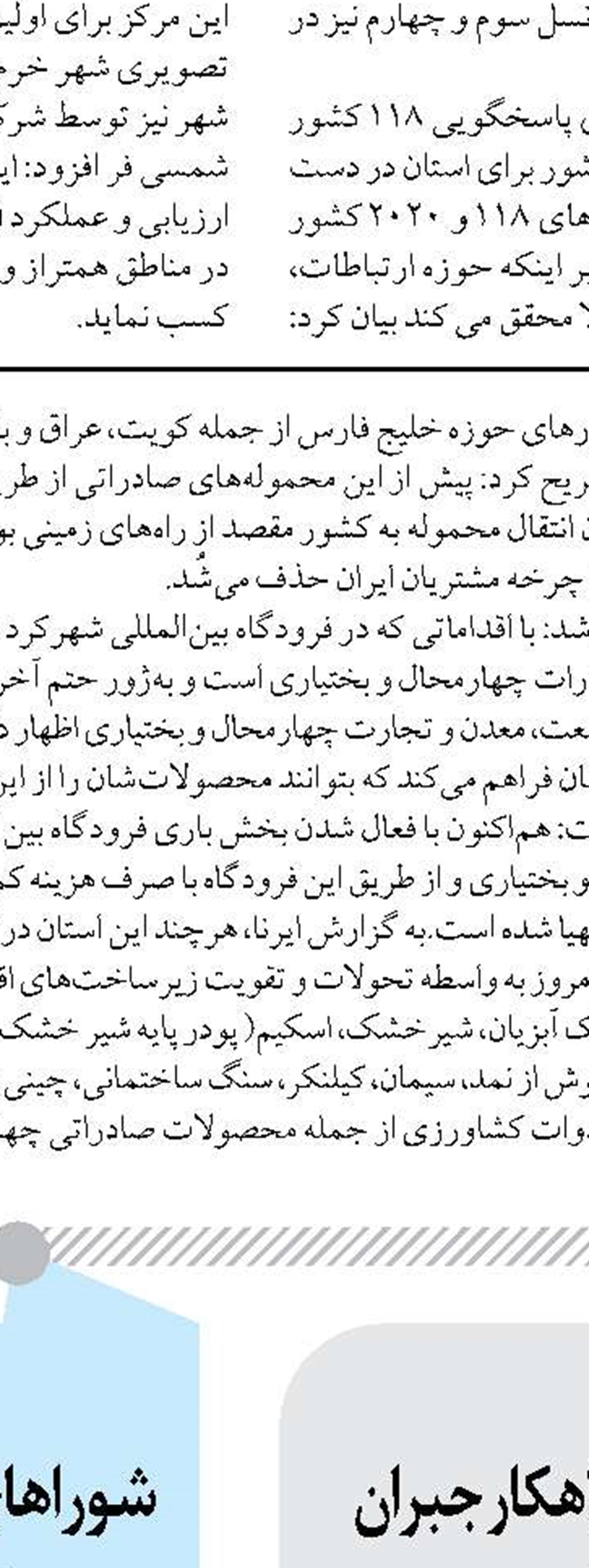 ۳۲۰ هزار میلیارد ریال طرح در بخش آب استان اردبیل بهره‌برداری می‌شود