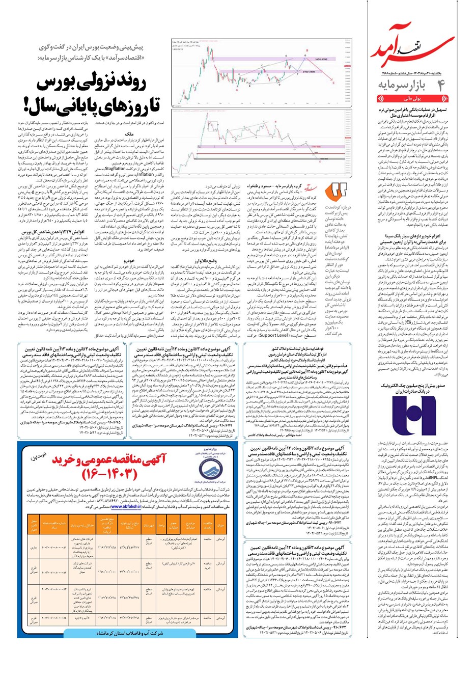 روزنامه تاریخ ۲۱ مرداد ۱۴۰۳