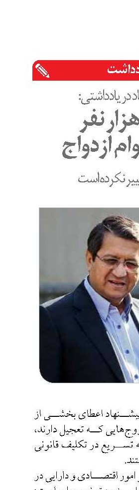 ۳۰۰ هزار نفر  در صف وام ازدواج 