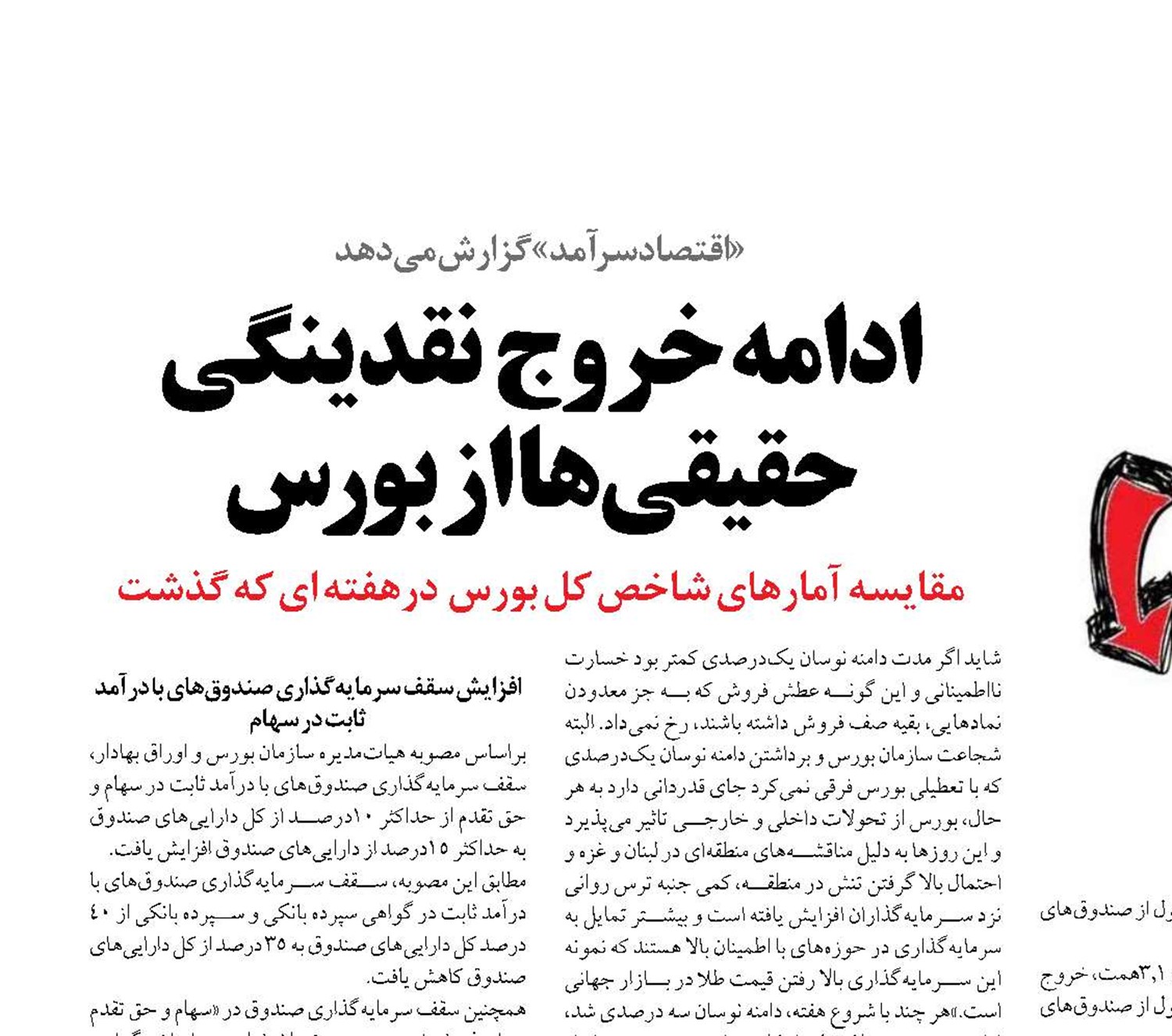 ادامه خروج  نقدینگی حقیقی‌ها از بورس