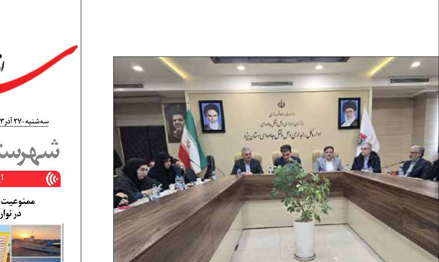 کامیون‌های معادن به جاده‌ها خسارت می‌زنند