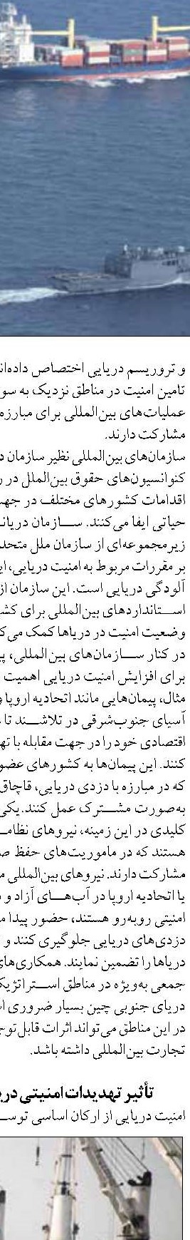 بررسی و تحلیل عملکرد نیروی دریایی  ایران در جنگ جهانی دوم