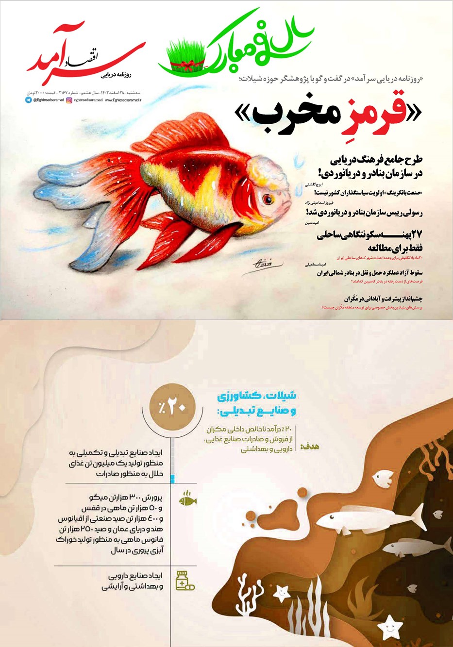 روزنامه تاریخ ۲۸ اسفند ۱۴۰۳