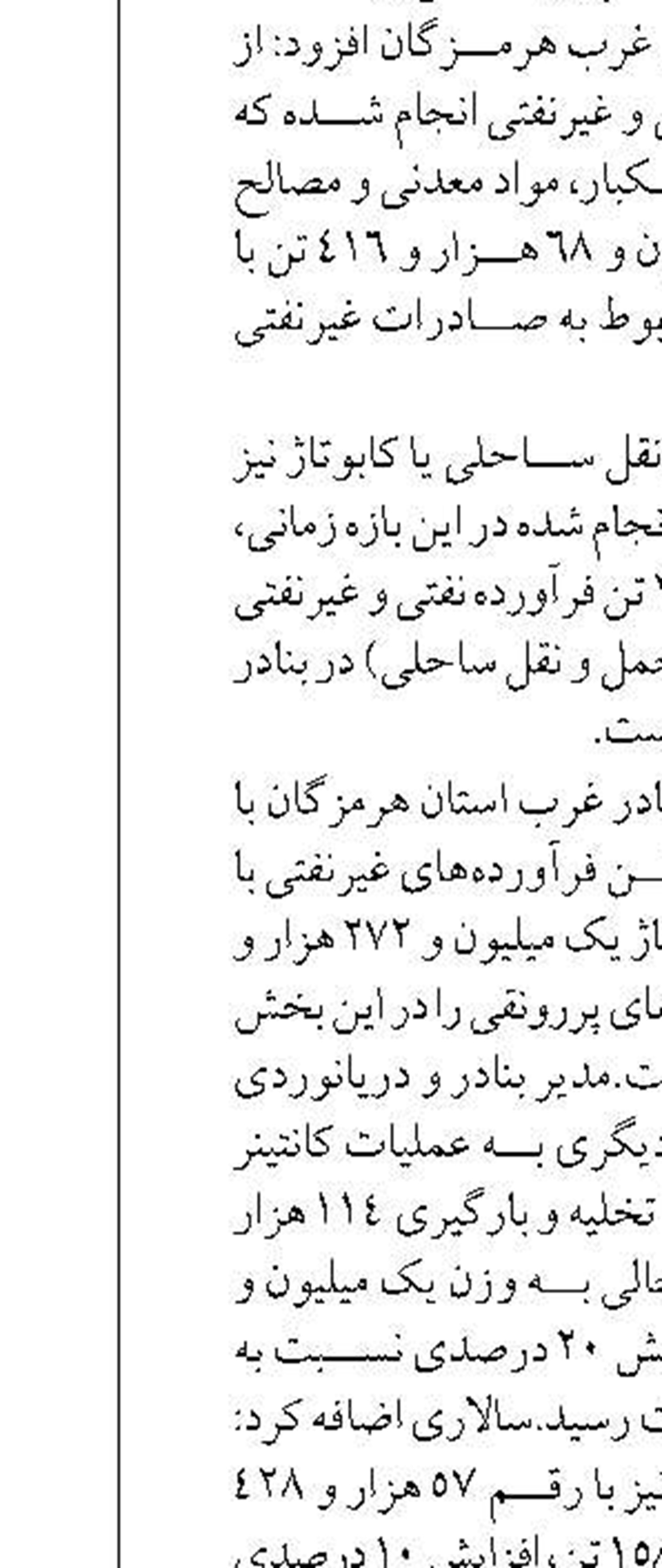 شهرستان چابهار با ۱۵ کشور جهان ارتباط مستقیم دارد