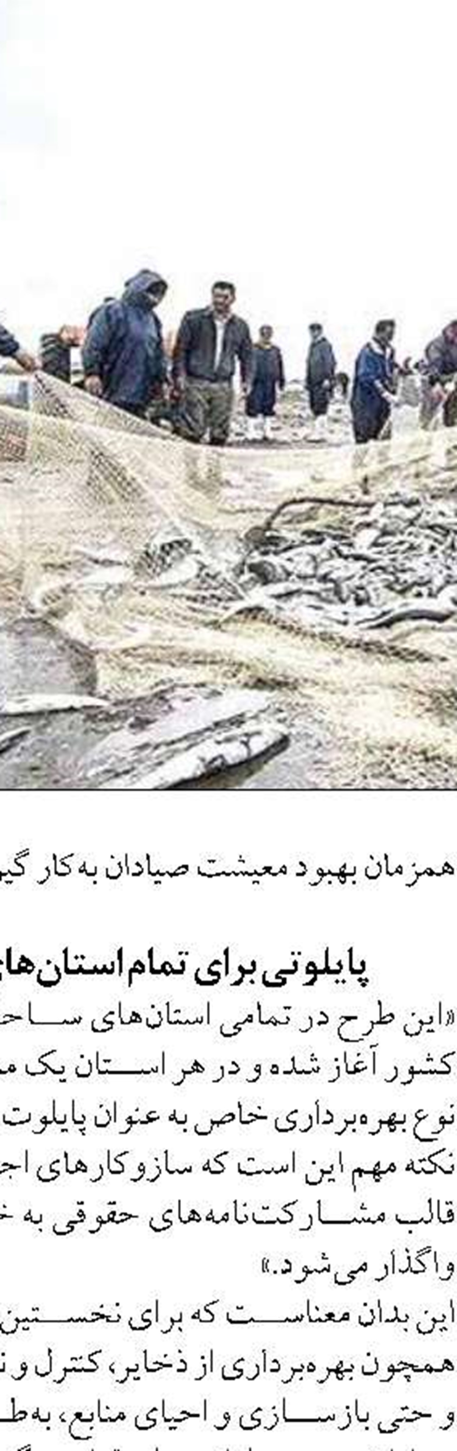 نشست مشترك سازمان شيلات و نهادهاي دريايي برگزار شد