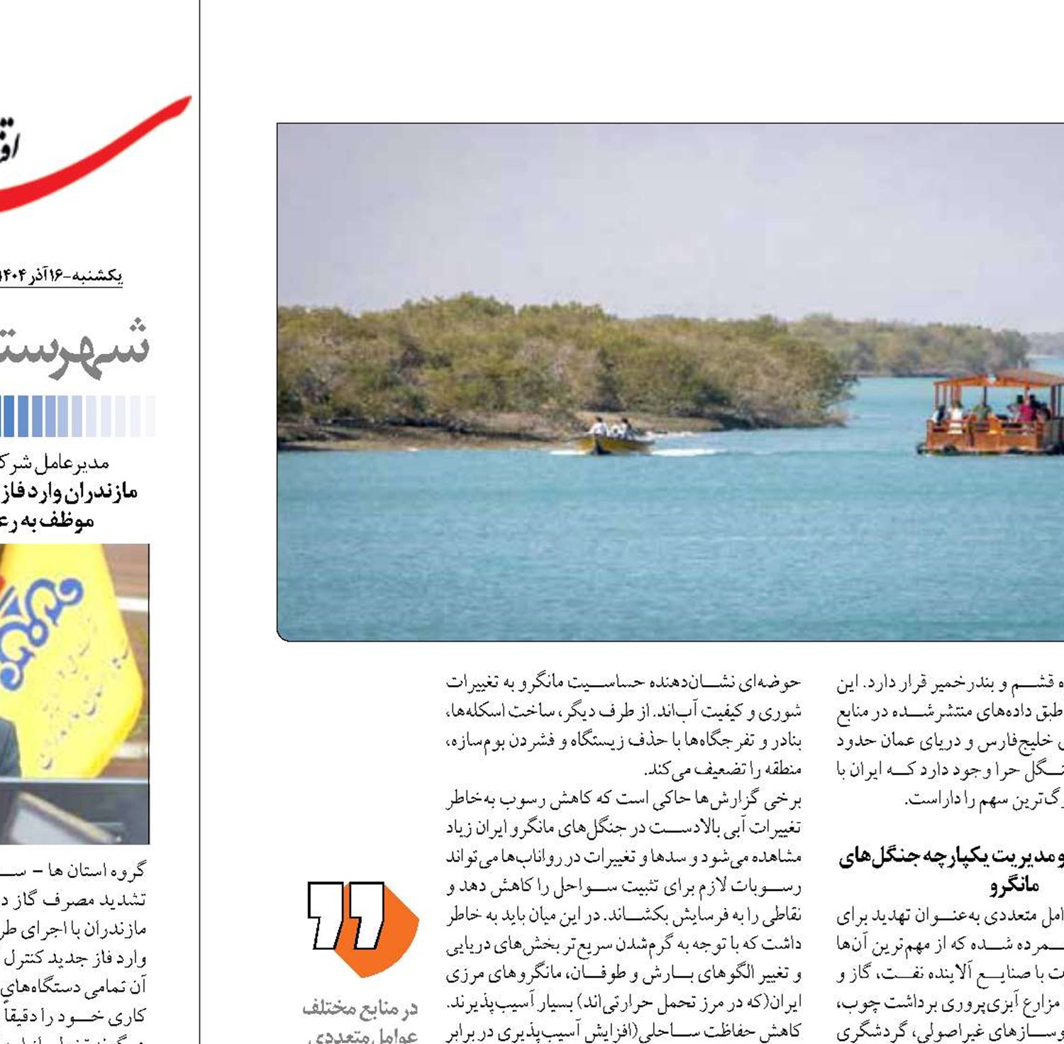 مانگروهای ایران  در محاصره تهدیدها