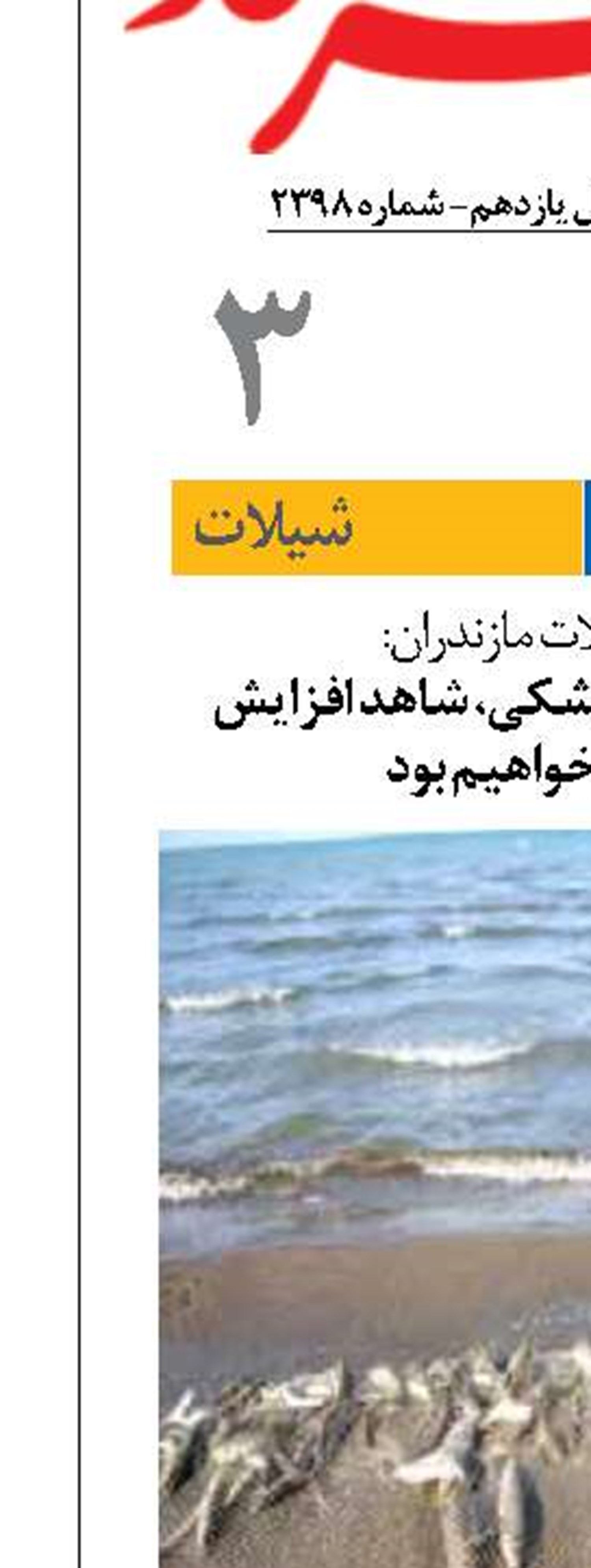 در پایان فصل چله خشکی، شاهد افزایش صید ماهی خواهیم بود