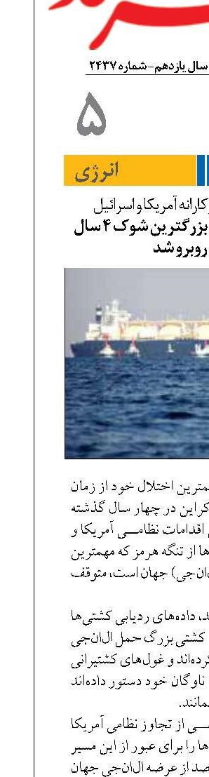 بازارهای جهانی گاز با بزرگترین شوک ۴ سال گذشته روبرو شد