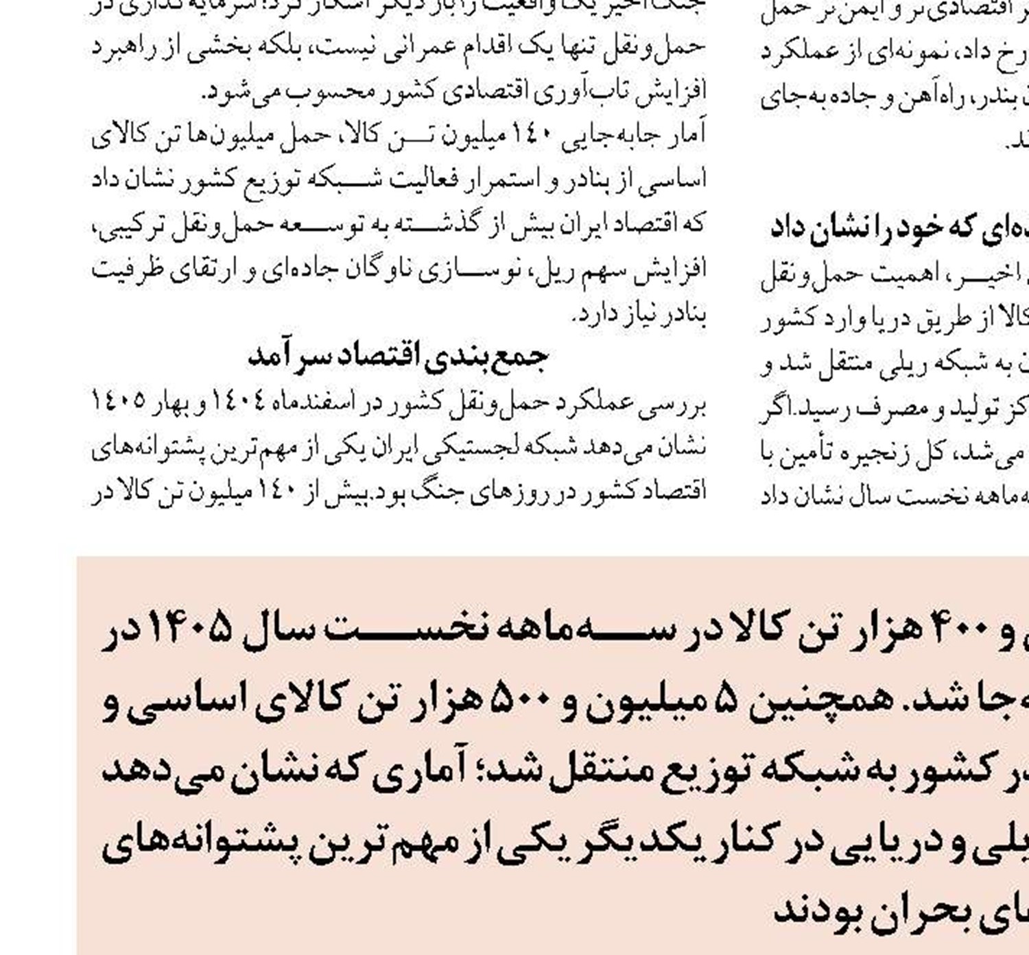 عرضه حداکثری بلیت قطارهای مسافری بین‌شهری و حومه‌ای  در محورهای تهران، قم و مشهد 