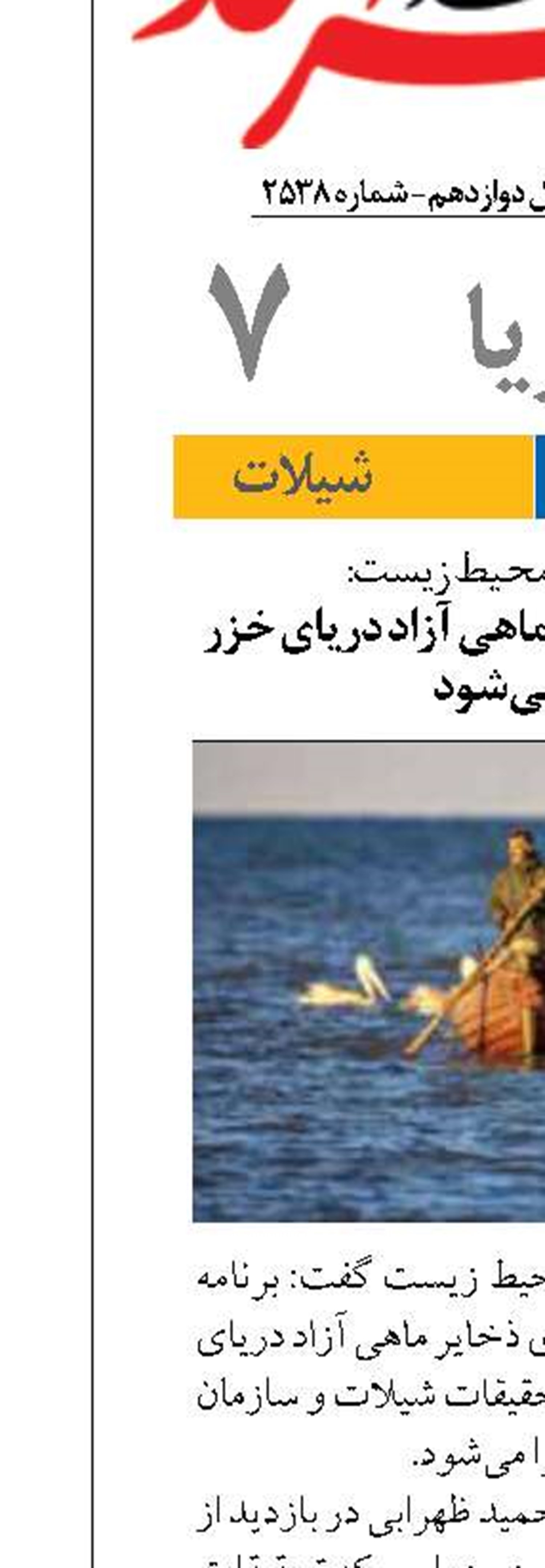 برنامه بازسازی ذخایر ماهی آزاد دریای خزر تدوین می‌شود