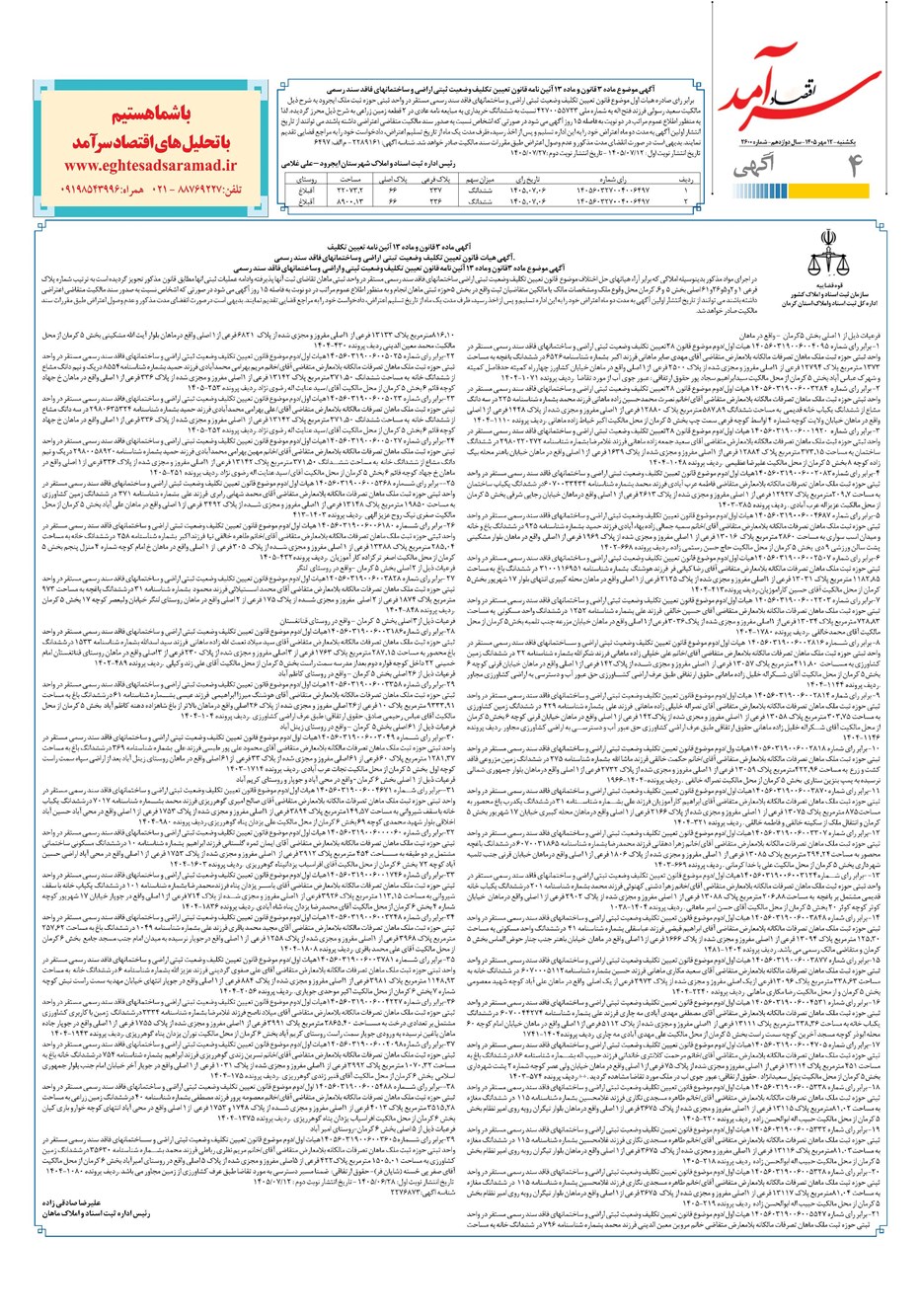 روزنامه تاریخ ۱۲ مهر ۱۴۰۵