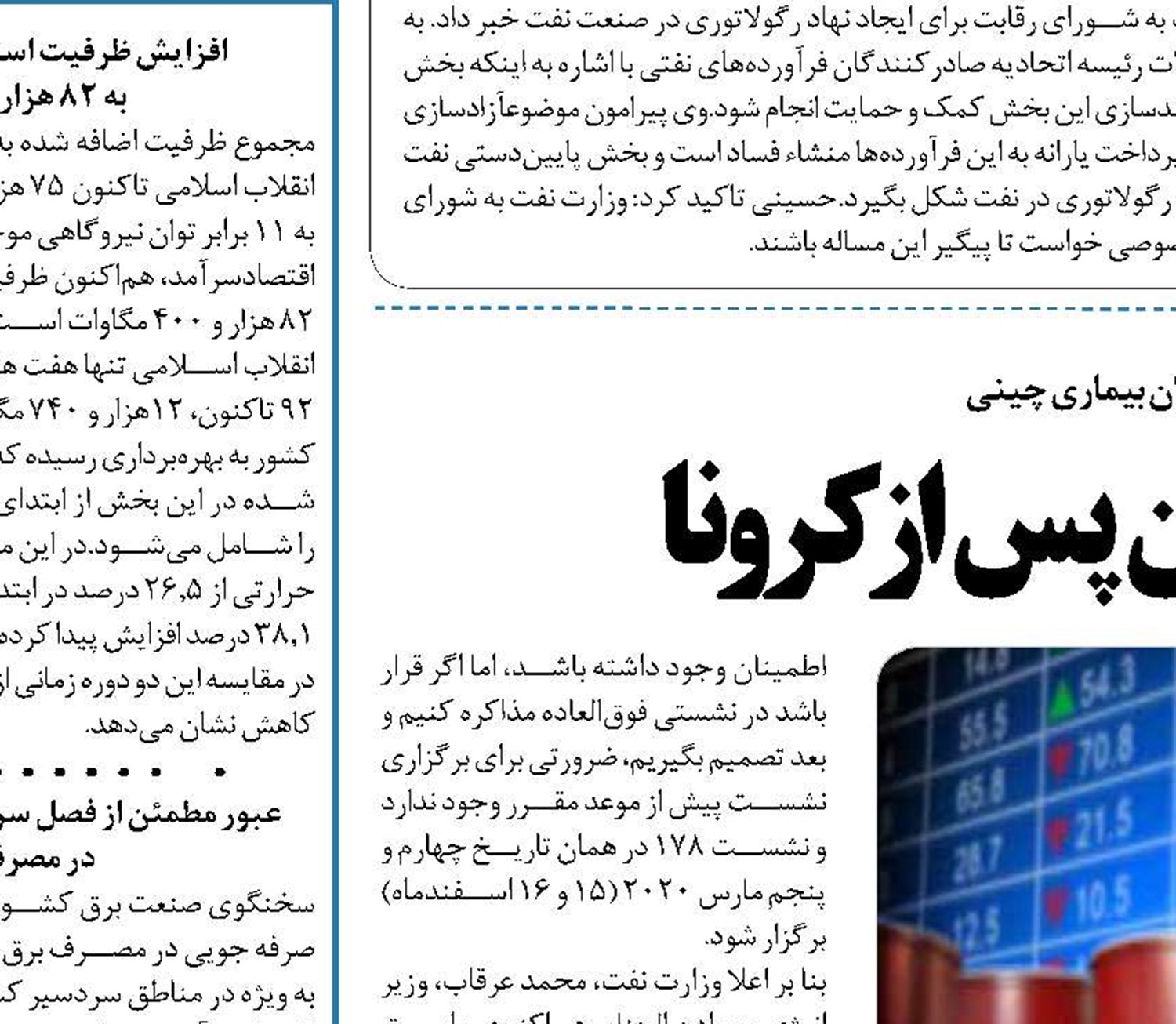  سقوط خرید نفت چین پس از کرونا