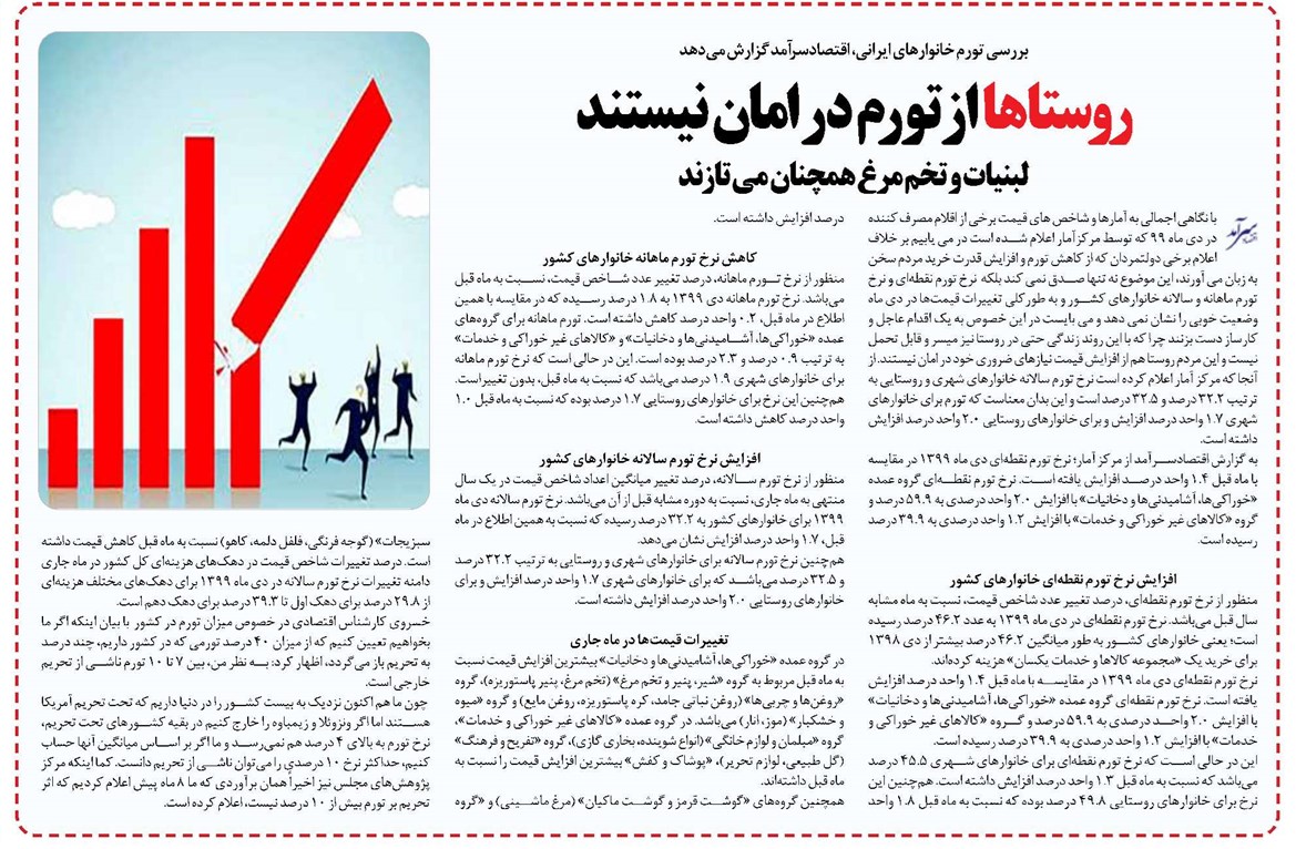 روستاها ازتورم در امان نیستند